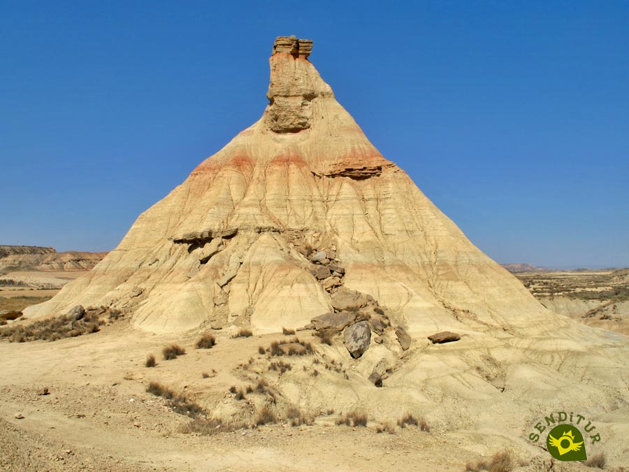 The Nature Park Of The Bardenas Reales, Navarra | Senditur.com Trails ...